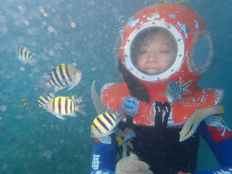 澎湖旅遊-海底漫步(漫步、浮潛)